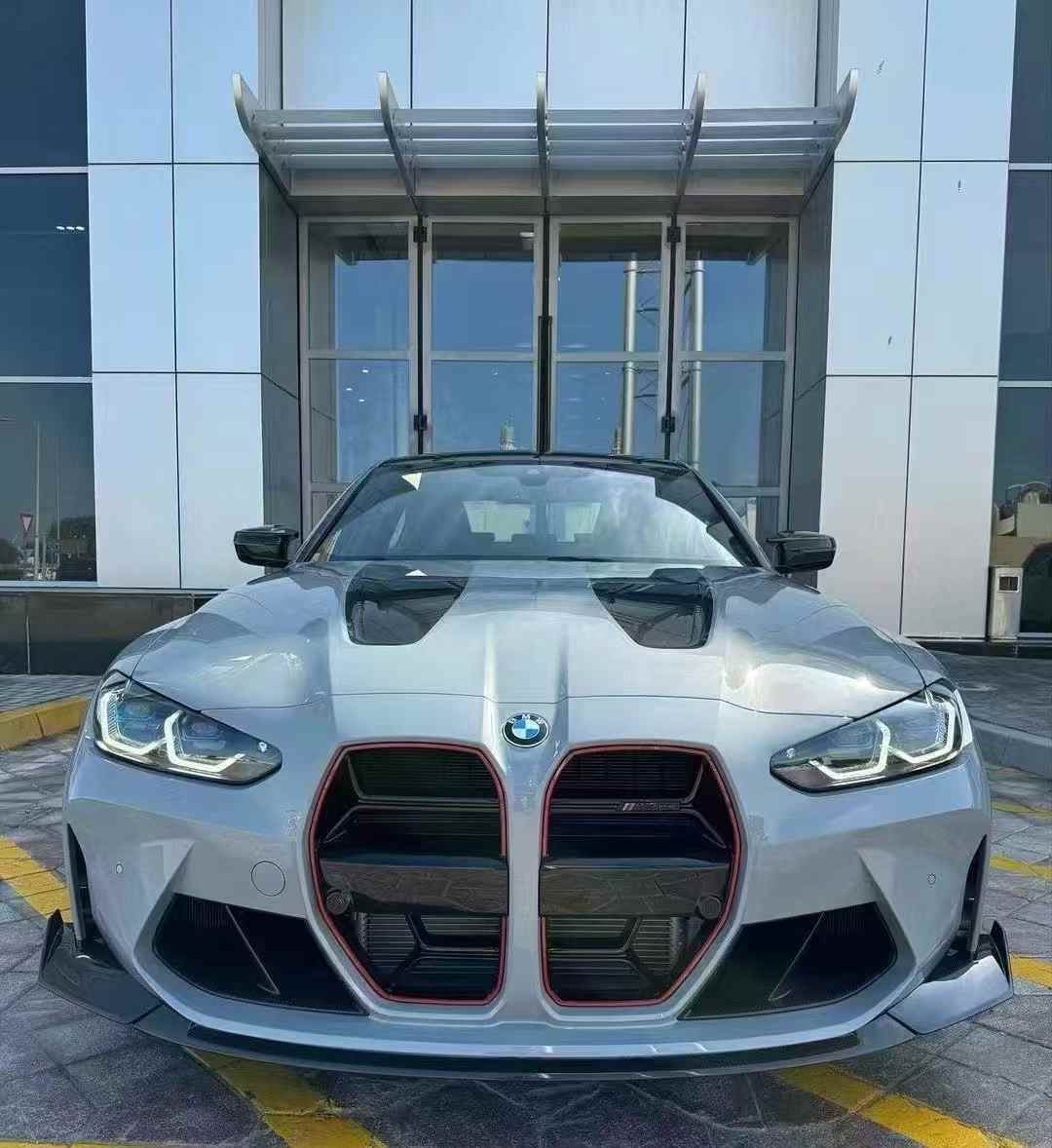 BMW-M3-m4-g80-g81-g82-g83-CS-Dry-Carbon-Fiber-front-lip-1
