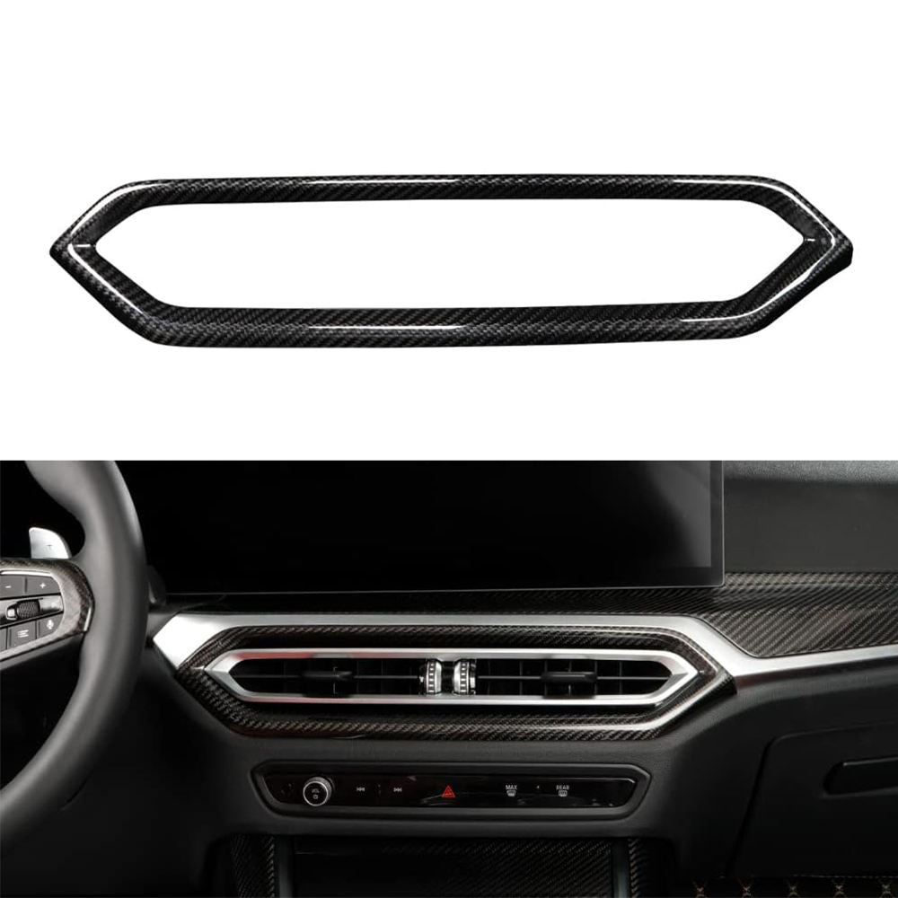 G series center vent cover carbon fiber 2