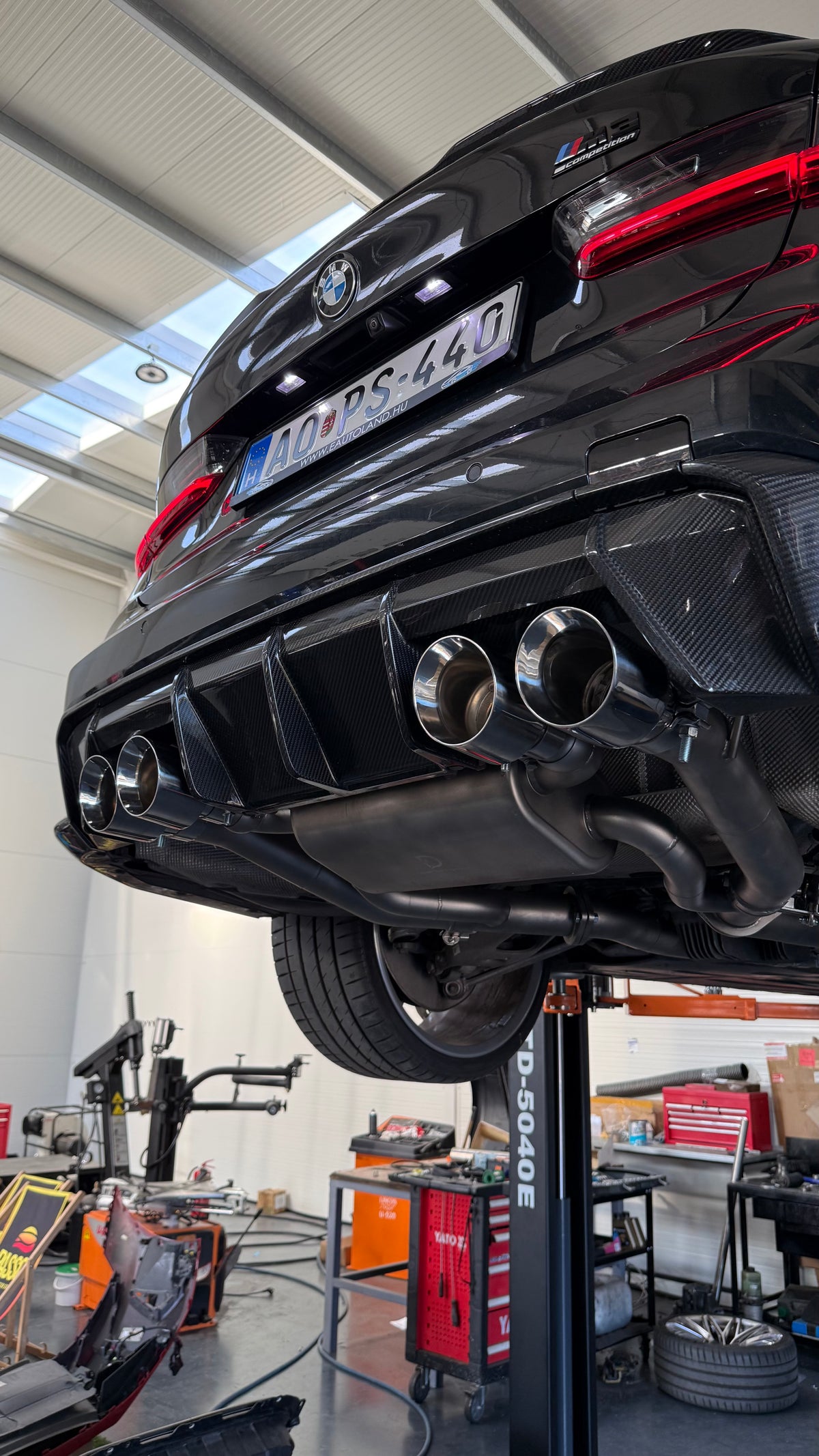 MAD BMW F90 M5 Teljes Katasztrófavédelmi Kipufogó 