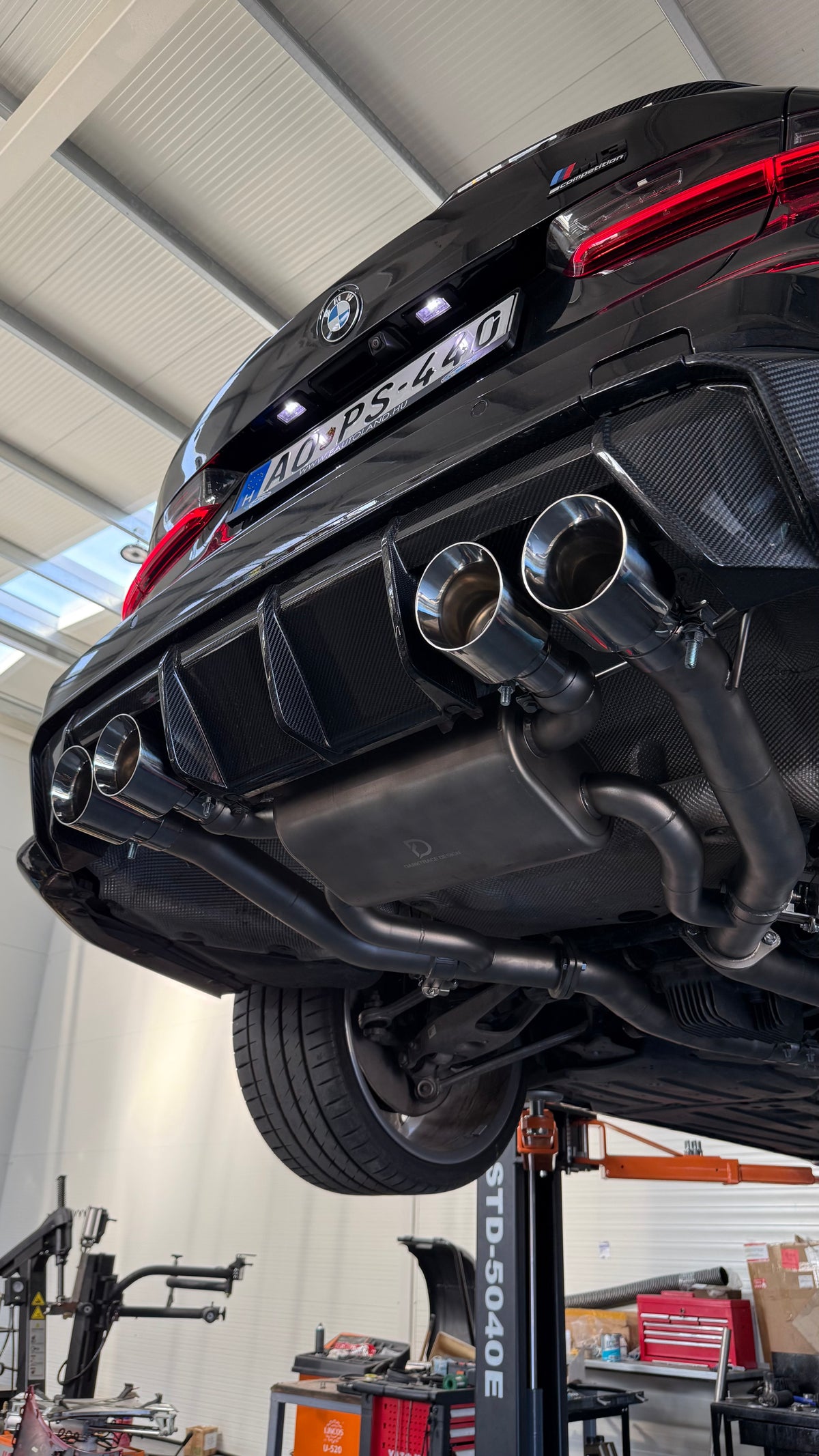 MAD BMW F90 M5 Teljes Katasztrófavédelmi Kipufogó 