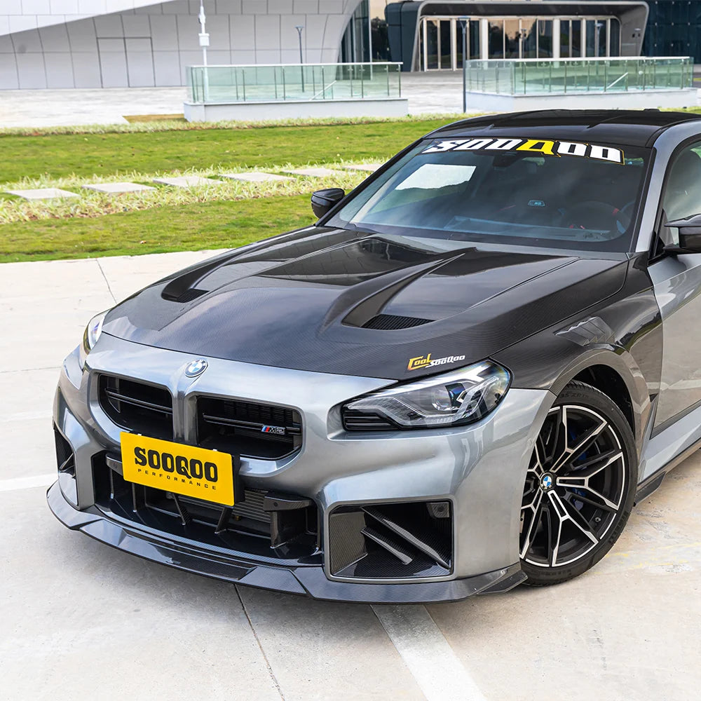 BMW M2 F87 SZÁRAZ SZÉNSAVAS ELSŐ SZÉLKÉSEK