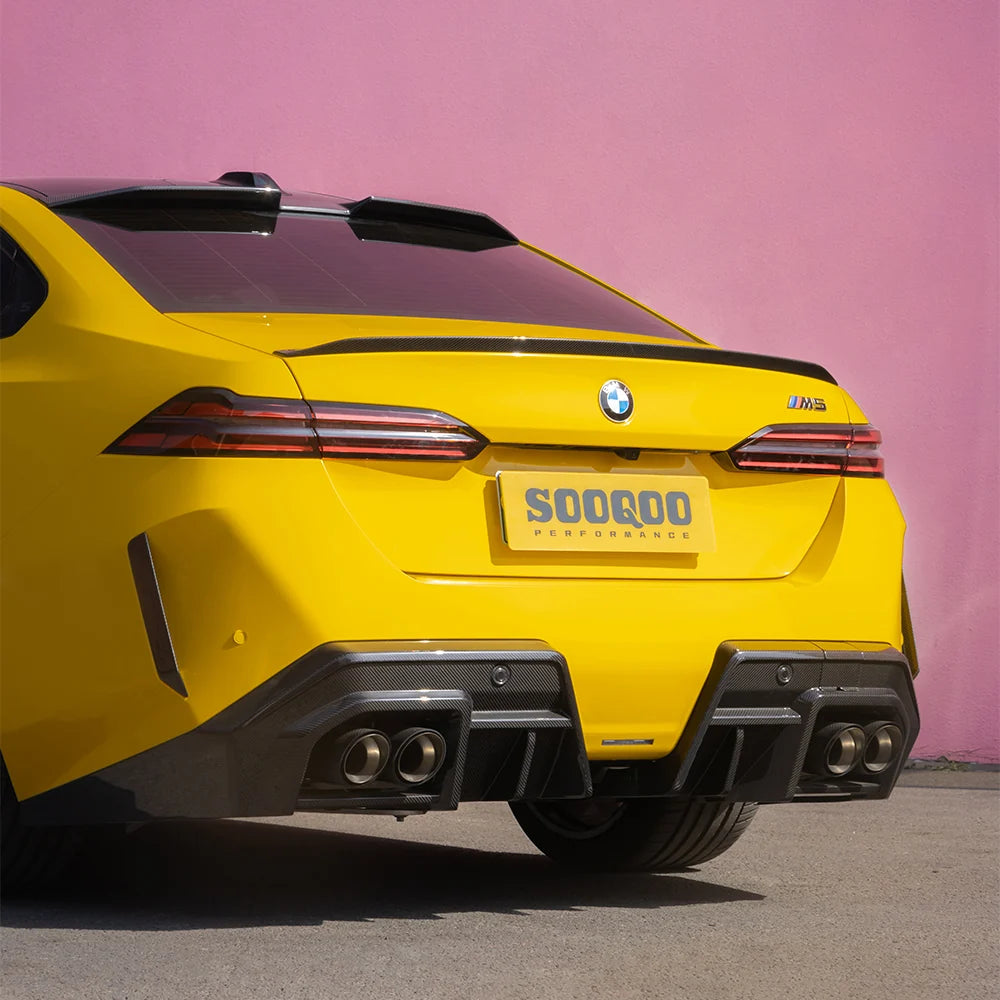 BMW M5 G90/G99 DTD V2 STÍLUSÚ SZÁRAZ KARBON HÁTSÓ DIFFÚZOR