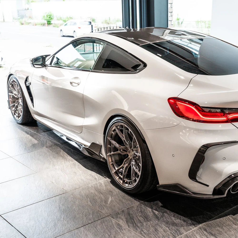 SOOQOO BMW M8 F92 Side Skirt In Prepreg Carbon Fiber