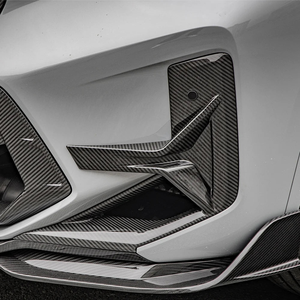 SOOQOO BMW X3M X4M F97 F98 LCI Air Inlets In Prepreg Carbon Fiber