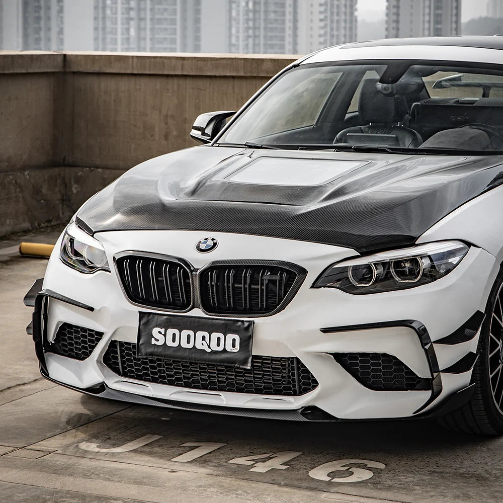 BMW M2 F87 SZÁRAZ SZÉNSAVAS ELSŐ SZÉLKÉSEK