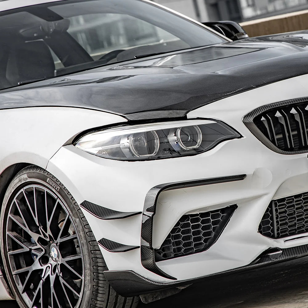BMW M2 F87 SZÁRAZ SZÉNSAVAS ELSŐ SZÉLKÉSEK
