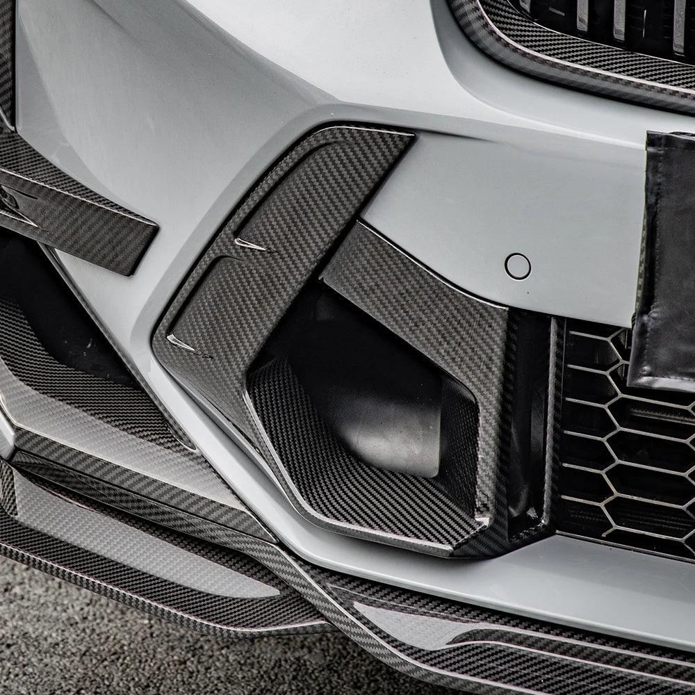 SOOQOO BMW X3M X4M F97 F98 LCI Air Ducts In Prepreg Carbon Fiber
