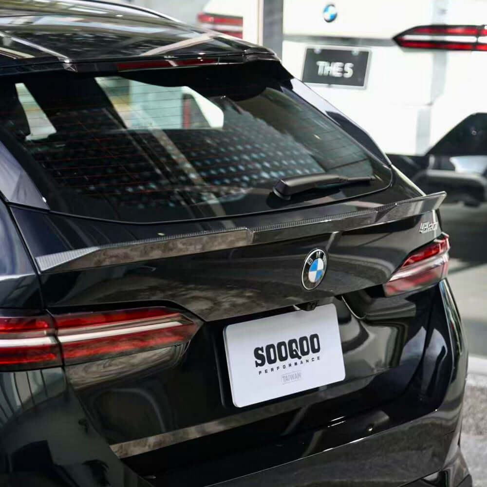 BMW M5 G90/G99 DTD V2 STÍLUSÚ SZÁRAZ KARBON HÁTSÓ LÖKHÁRÍTÓ