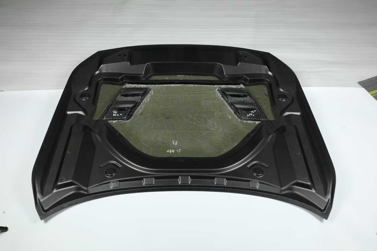 BMW M2 G87 DTD V2 STYLE DRY CARBON FIBER HOOD