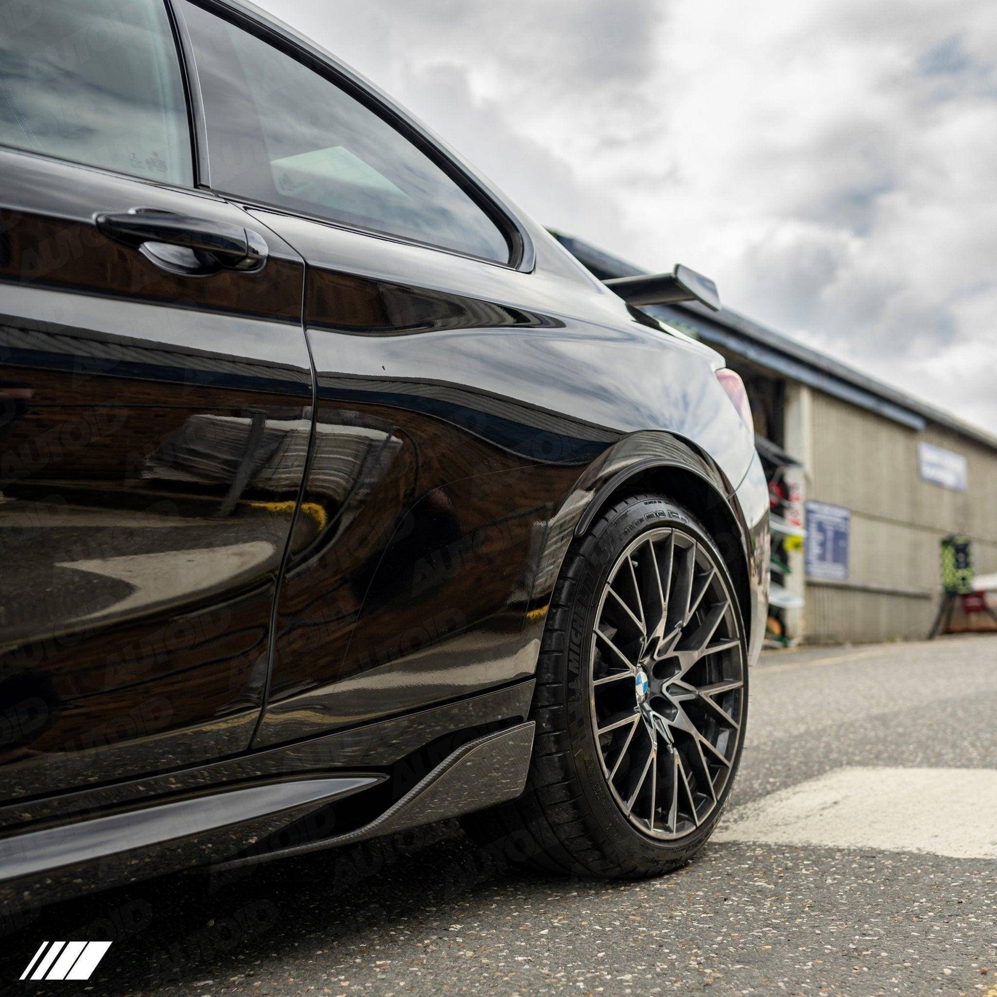 BMW M2 F87 MP STYLE DRY CARBON FIBER SIDE SKIRTS-DARKTRACE DESIGN-DARKTRACE DESIGN