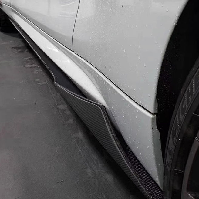 BMW M2 F87 MTC STYLE DRY CARBON FIBER SIDE SKIRTS-DARKTRACE DESIGN-DARKTRACE DESIGN