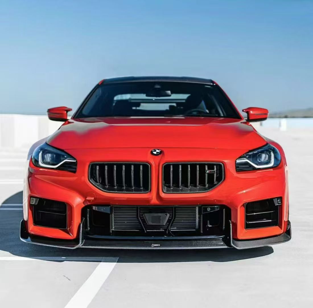 BMW M2 G87 AD STYLE DRY CARBON FIBER FRONT LIP-DARKTRACE DESIGN-DARKTRACE DESIGN