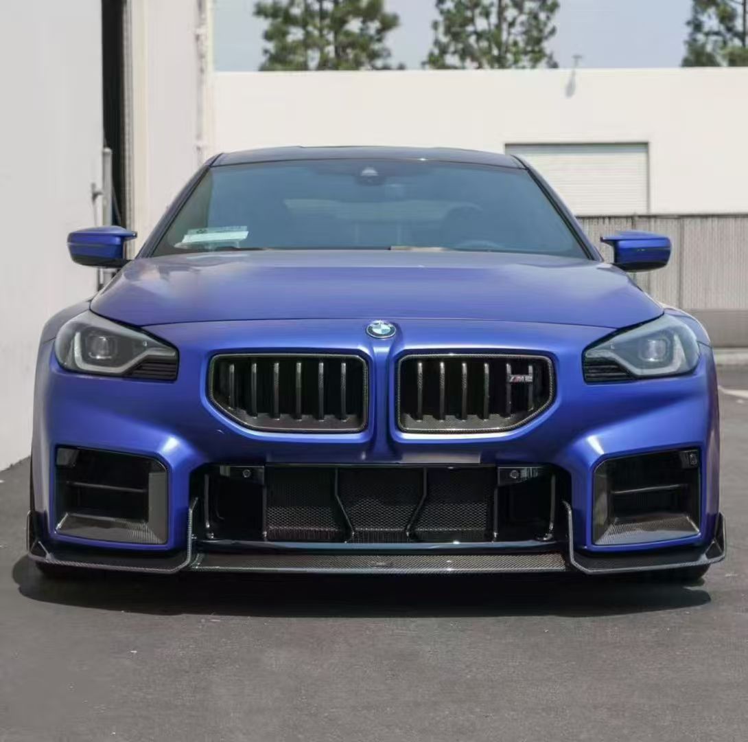 BMW M2 G87 AD STYLE DRY CARBON FIBER FRONT LIP-DARKTRACE DESIGN-DARKTRACE DESIGN