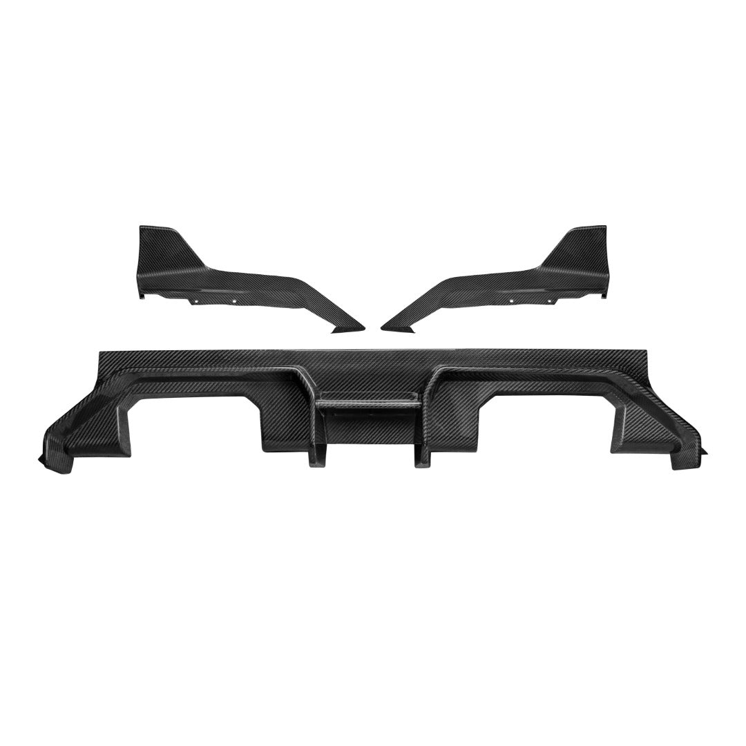 BMW M2 G87 AD STYLE DRY CARBON FIBER REAR DIFFUSER-DARKTRACE DESIGN-DARKTRACE DESIGN