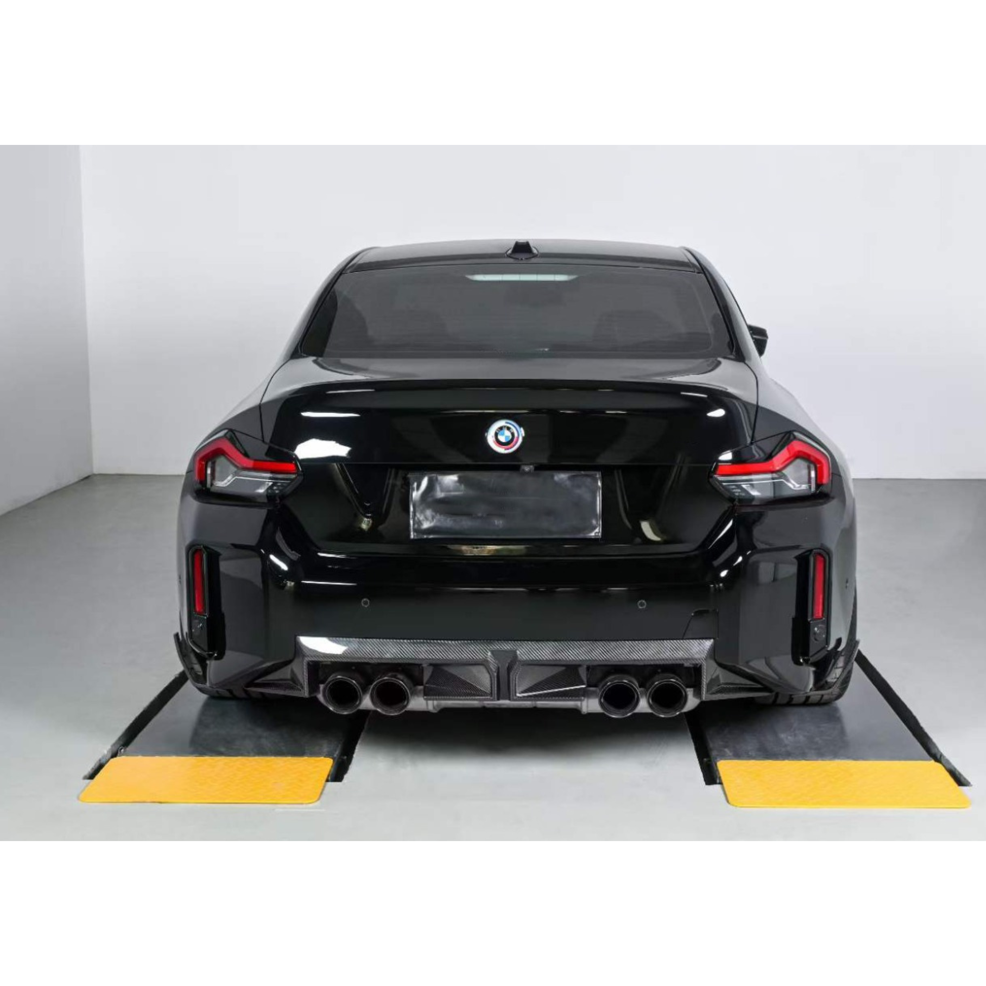 BMW M2 G87 CS STYLE DRY CARBON REAR DIFFUSER