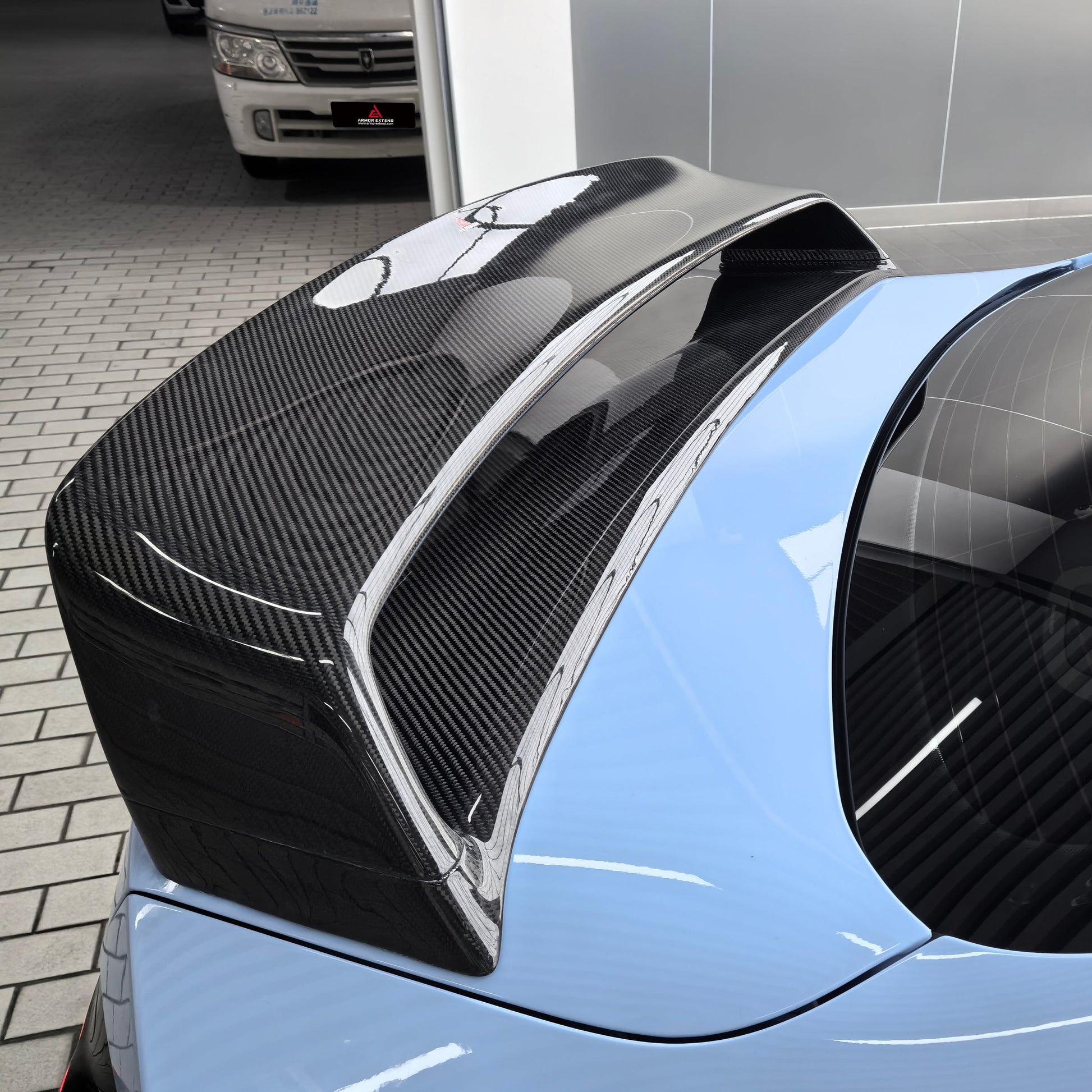 BMW M2 G87 DOUBLE LAYER DRY CARBON REAR SPOILER-DARKTRACE DESIGN-DARKTRACE DESIGN