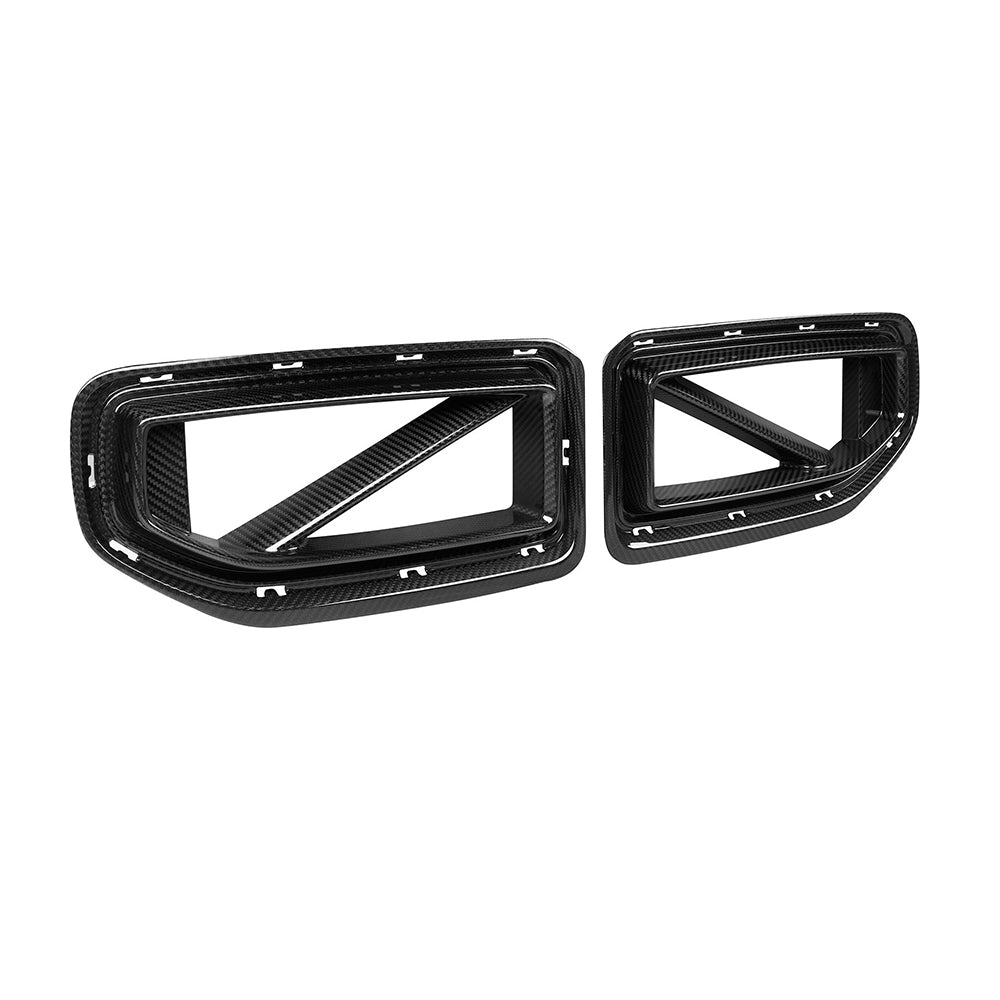 BMW M2 G87 DTD V1 STYLE DRY CARBON FIBER FRONT GRILL-DARKTRACE DESIGN-DARKTRACE DESIGN