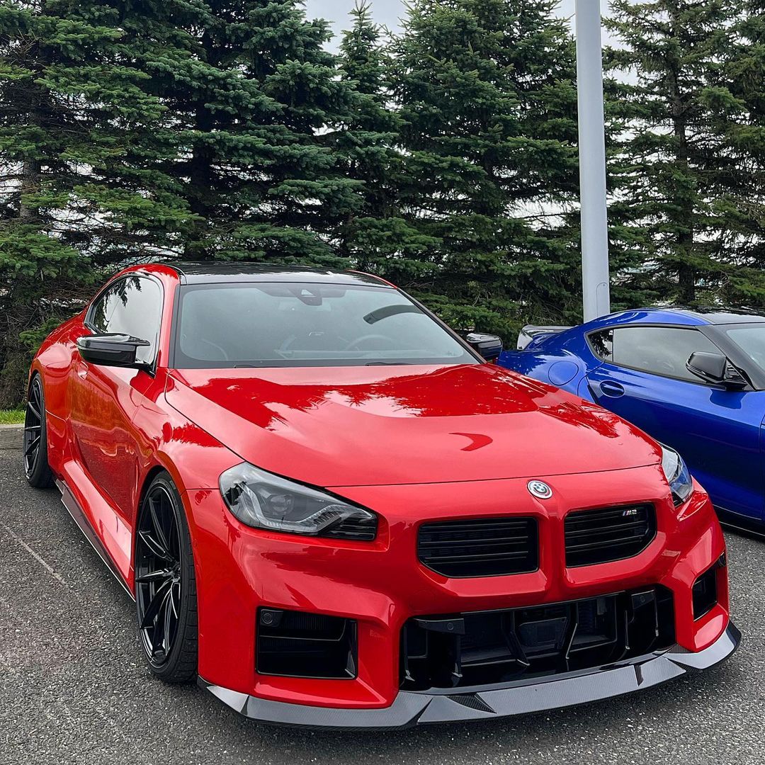 BMW M2 G87 DTD V1 STYLE DRY CARBON FIBER FRONT LIP-DARKTRACE DESIGN-DARKTRACE DESIGN