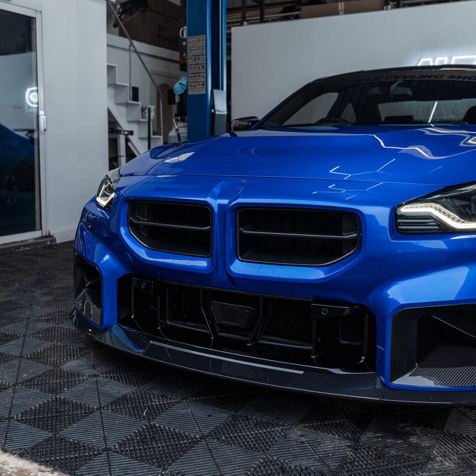 BMW M2 G87 MP STYLE DRY CARBON FIBER FRONT GRILL-DARKTRACE DESIGN-DARKTRACE DESIGN