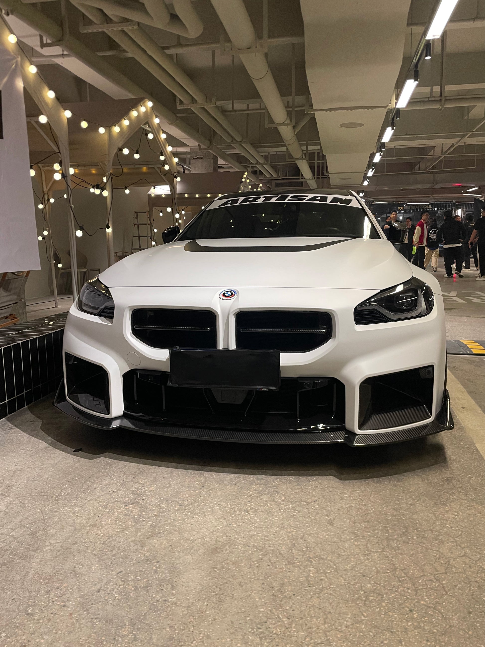 BMW M2 G87 MX STYLE DRY CARBON FIBER FRONT LIP-DARKTRACE DESIGN-DARKTRACE DESIGN