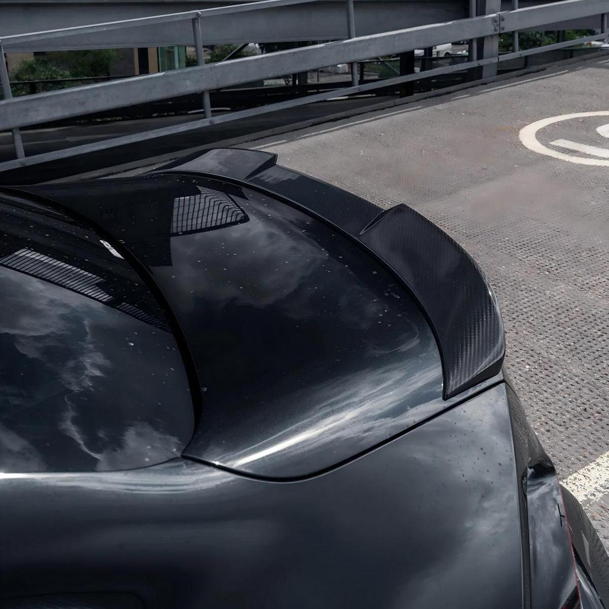 BMW M2 G87 MX STYLE DRY CARBON FIBER REAR SPOILER-DARKTRACE DESIGN-DARKTRACE DESIGN