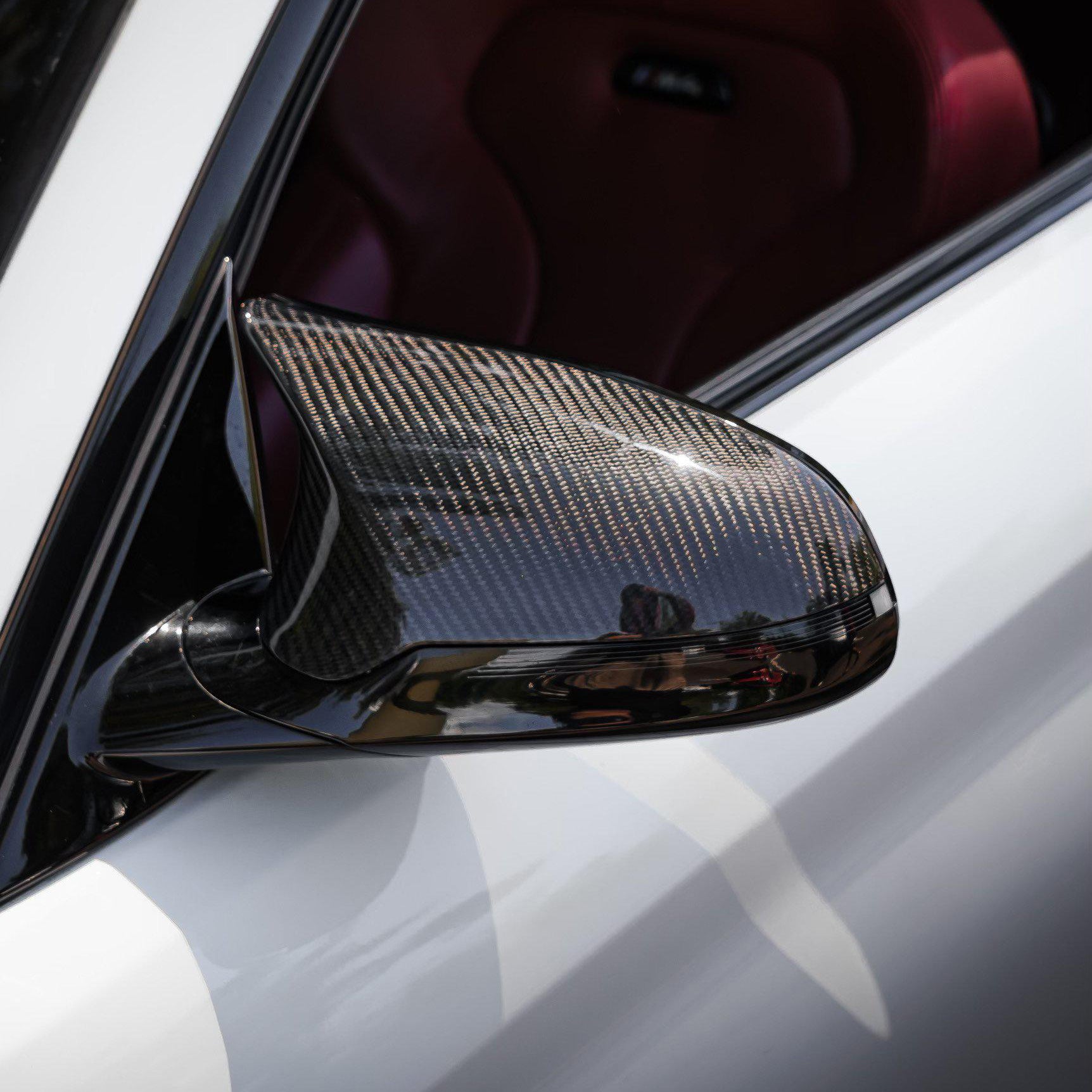 BMW M2/M3/M4 F80/F82/F83/F87 DRY CARBON FIBER MIRROR CAPS-DARKTRACE DESIGN-DARKTRACE DESIGN