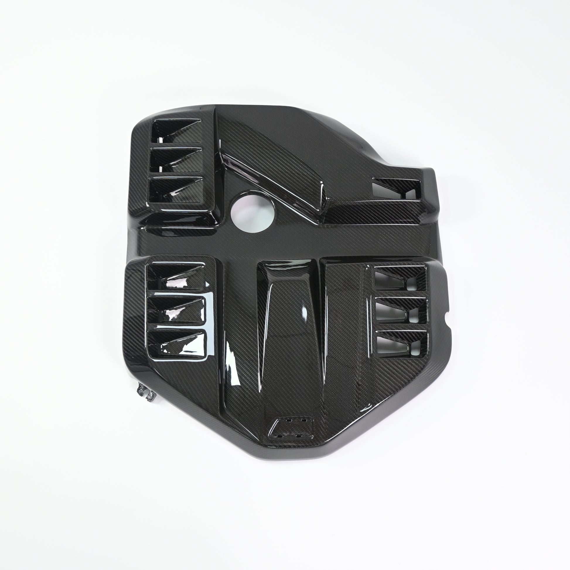 BMW M2/M3/M4 G80/G81/G82/G83/G87 EVENTURI STYLE DRY CARBON FIBER ENGINE COVER-DARKTRACE DESIGN-DARKTRACE DESIGN