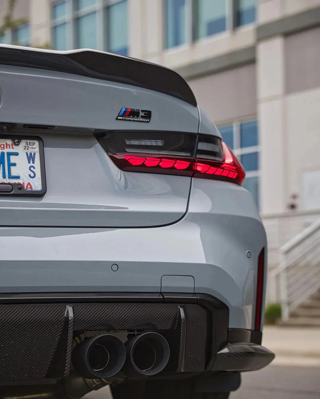 BMW M3 G80 GTS TAILLIGHTS-DARKTRACE DESIGN-DARKTRACE DESIGN