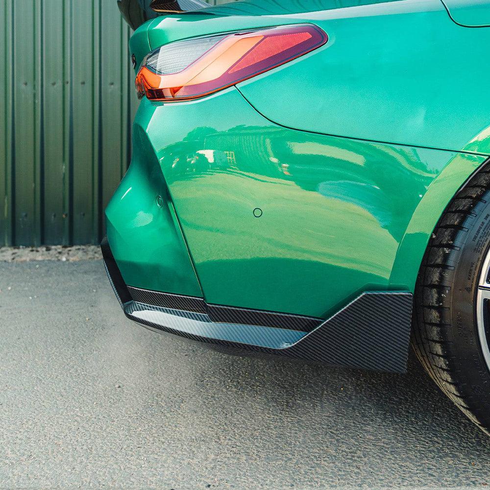 BMW M3 G80/G81 MP STYLE DRY CARBON FIBER REAR CORNERS-DARKTRACE DESIGN-DARKTRACE DESIGN