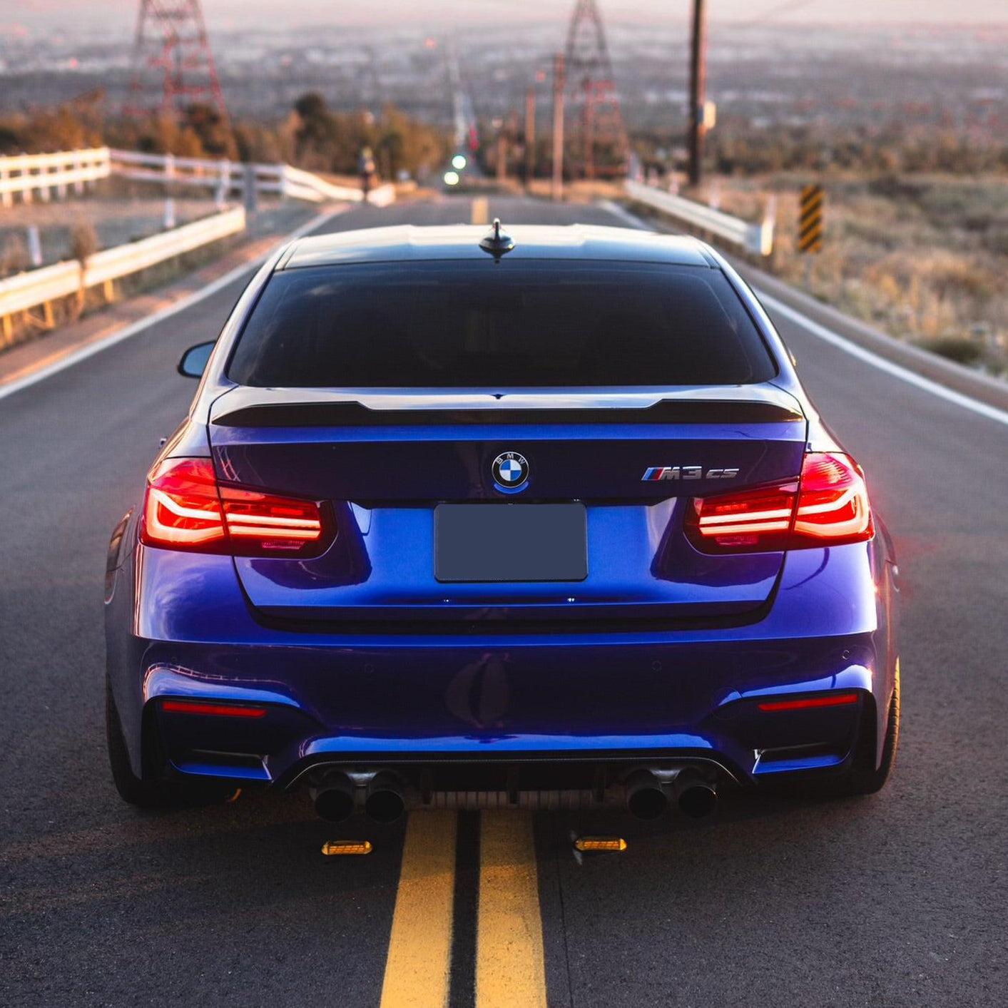 BMW M3/M4 F80/F82 CS STYLE DRY CARBON FIBER REAR SPOILER-DARKTRACE DESIGN-DARKTRACE DESIGN