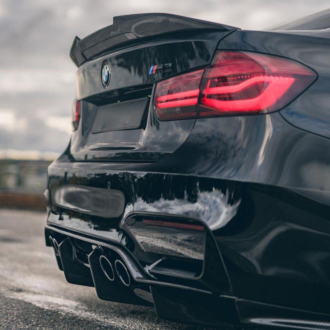 BMW M3/M4 F80/F82 DUCKTAIL STYLE DRY CARBON FIBER REAR SPOILER-DARKTRACE DESIGN-DARKTRACE DESIGN