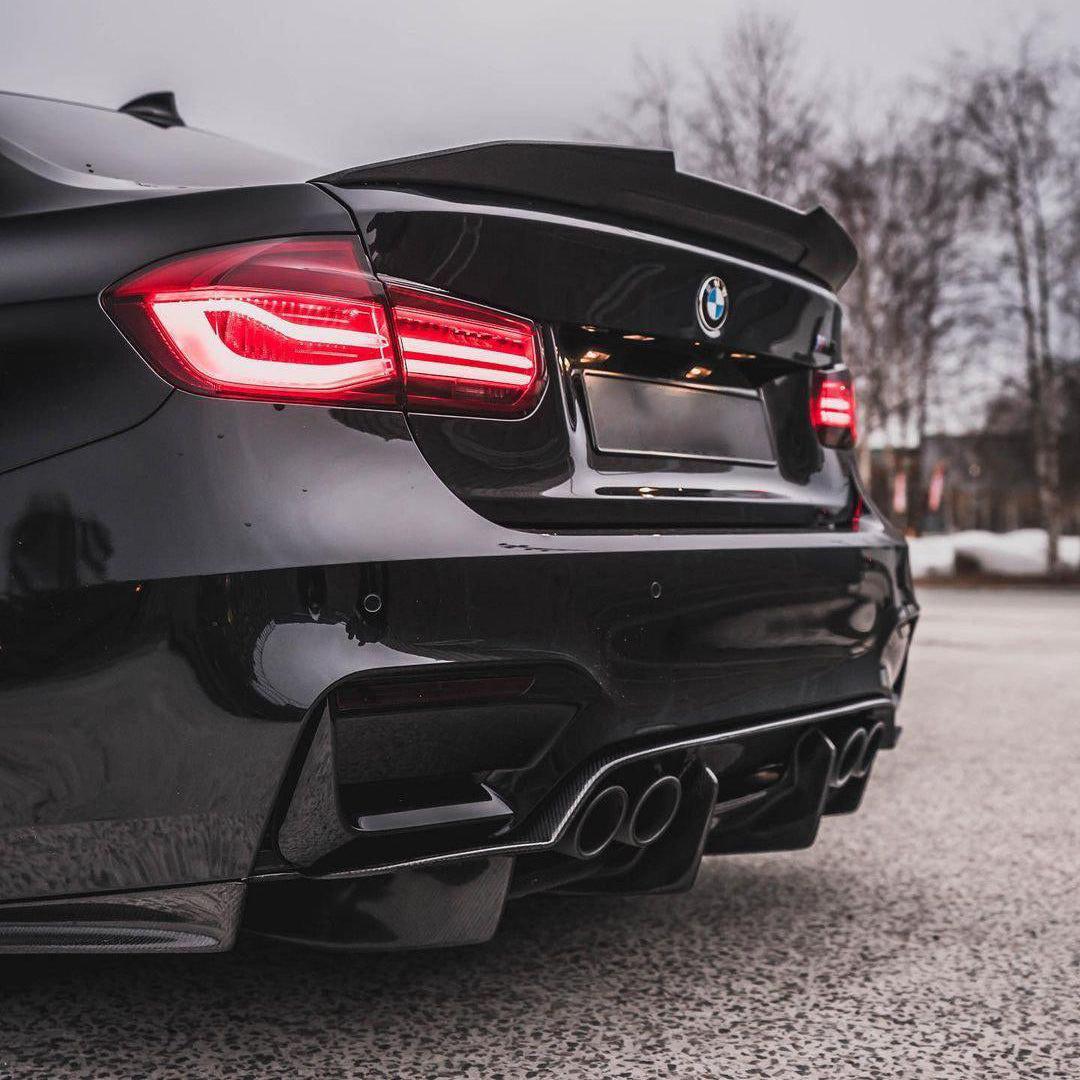 BMW M3/M4 F80/F82 DUCKTAIL STYLE DRY CARBON FIBER REAR SPOILER-DARKTRACE DESIGN-DARKTRACE DESIGN