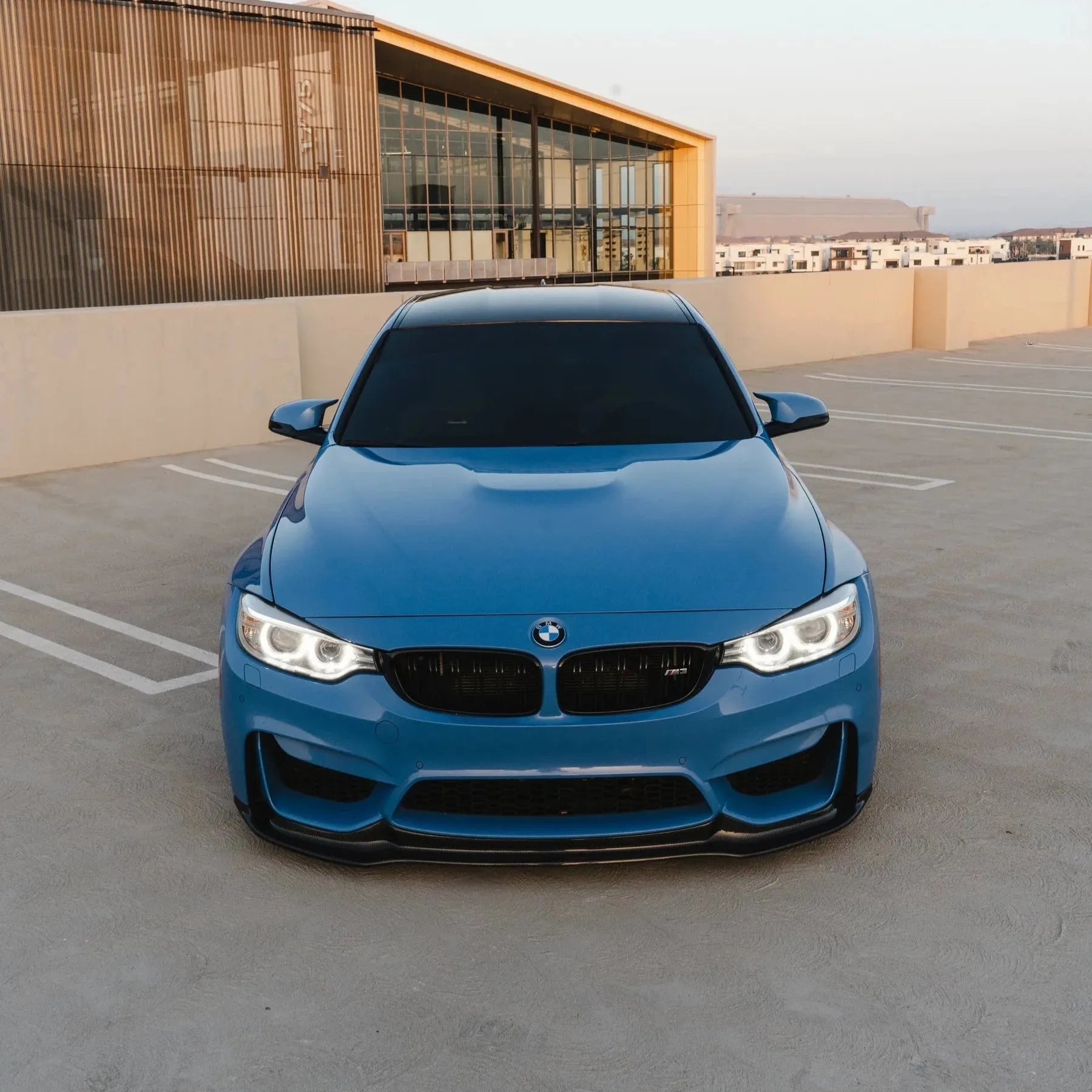 BMW M3/M4 F80/F82/F83 V STYLE DRY CARBON FIBER FRONT LIP-DARKTRACE DESIGN-DARKTRACE DESIGN