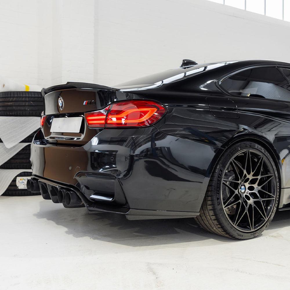 BMW M3/M4 F80/F82/F83 V STYLE DRY CARBON FIBER REAR LIP-DARKTRACE DESIGN-DARKTRACE DESIGN
