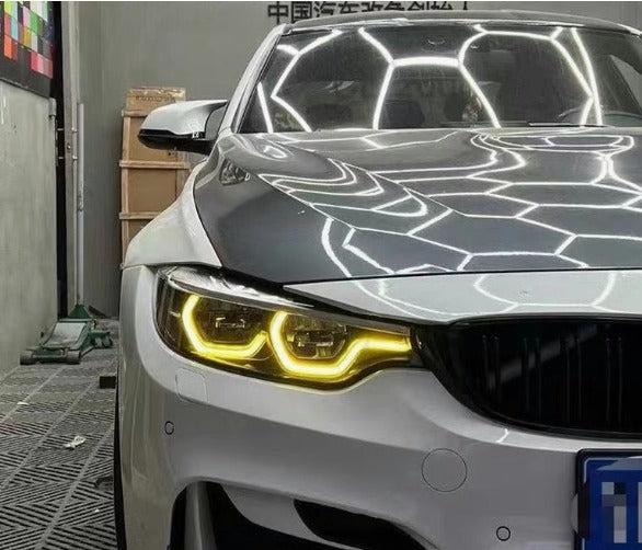 BMW M3/M4 F80/F82/F83 YELLOW DAYTIME RUNNING LIGHTS (DRLs)-DARKTRACE DESIGN-DARKTRACE DESIGN