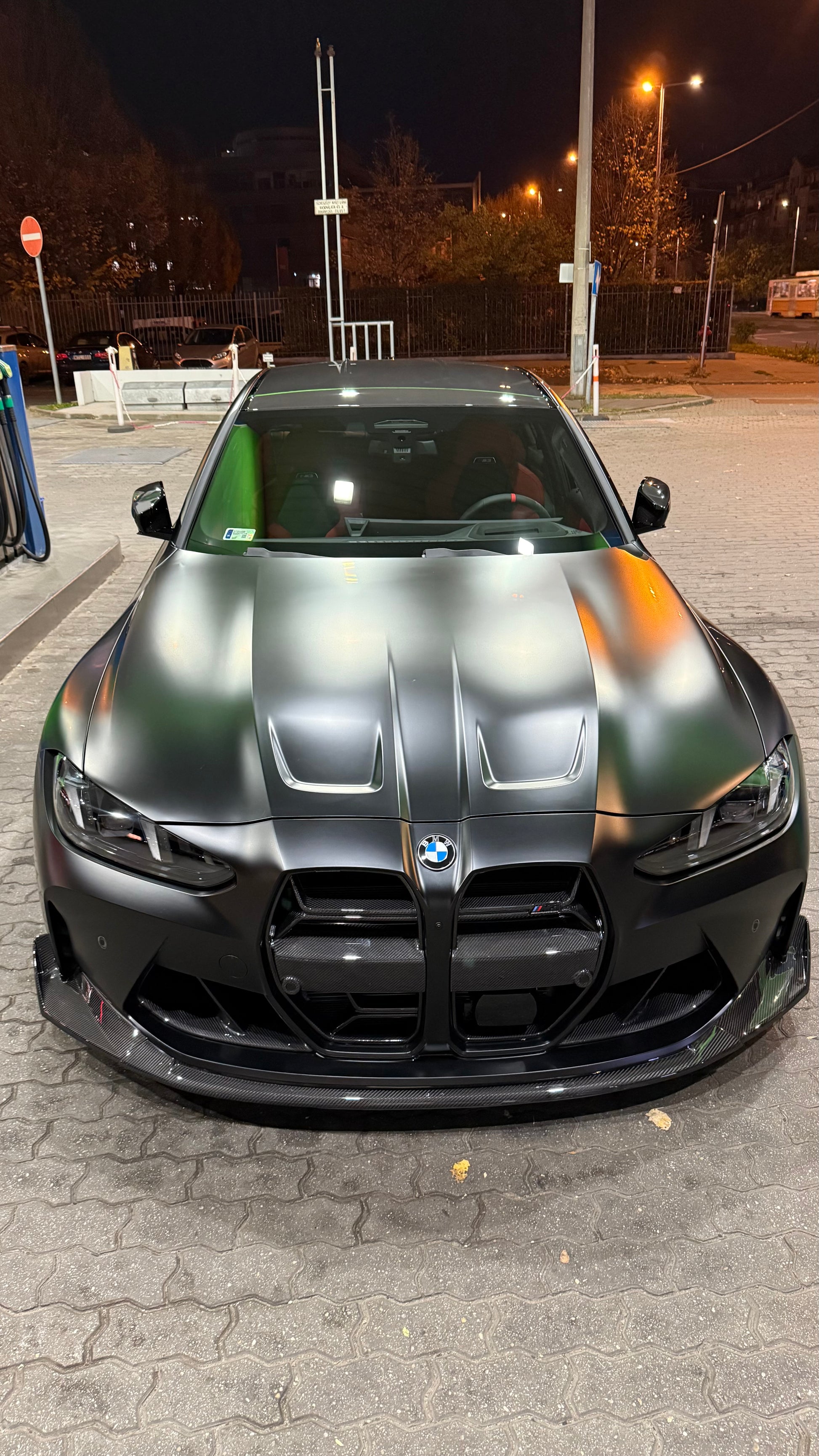 BMW M3/M4 G80/G81/G82/G83 CSL STYLE DRY CARBON FIBER FRONT LIP