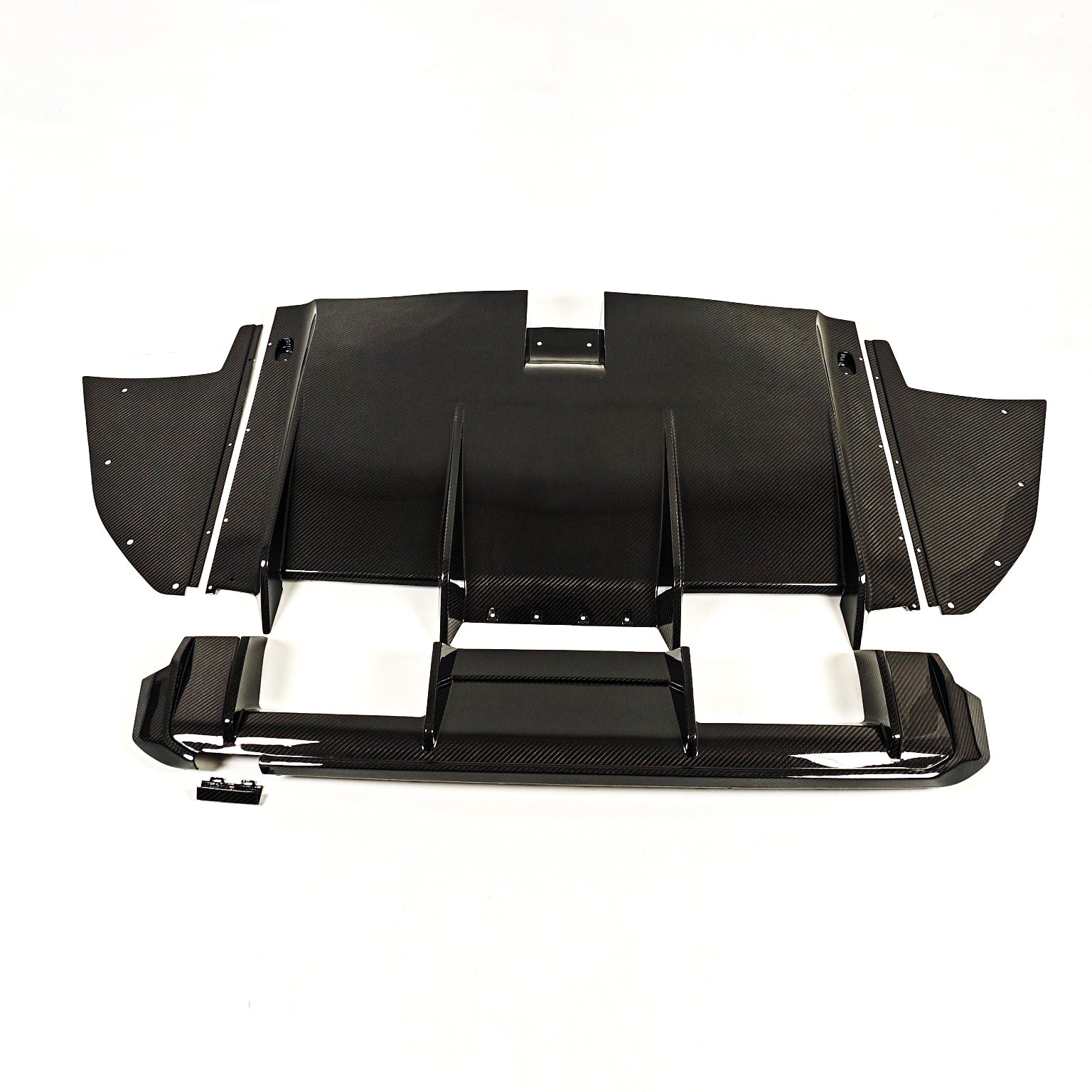 BMW M3/M4 G80/G81/G82/G83 DTD V2 STYLE DRY CARBON FIBER REAR DIFFUSER-DARKTRACE DESIGN-DARKTRACE DESIGN