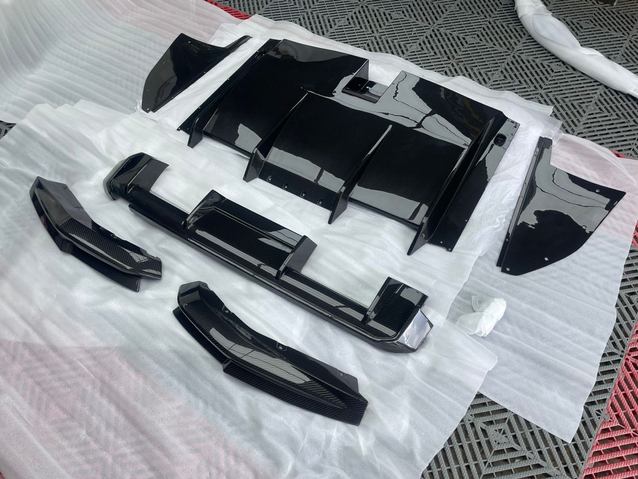 BMW M3/M4 G80/G81/G82/G83 DTD V2 STYLE DRY CARBON FIBER REAR DIFFUSER-DARKTRACE DESIGN-DARKTRACE DESIGN