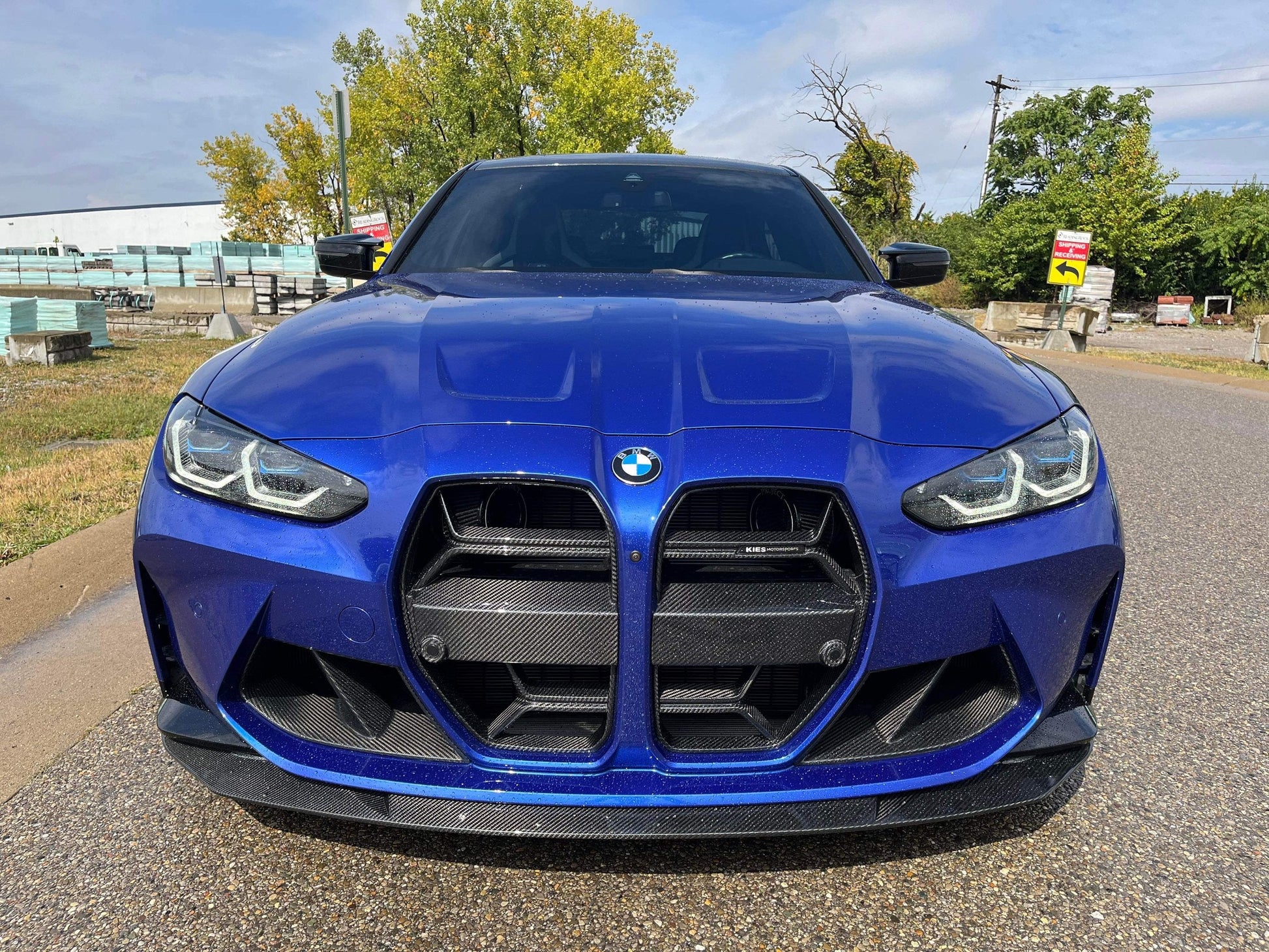BMW M3/M4 G80/G81/G82/G83 MHC STYLE DRY CARBON FIBER FRONT LIP-DARKTRACE DESIGN-DARKTRACE DESIGN