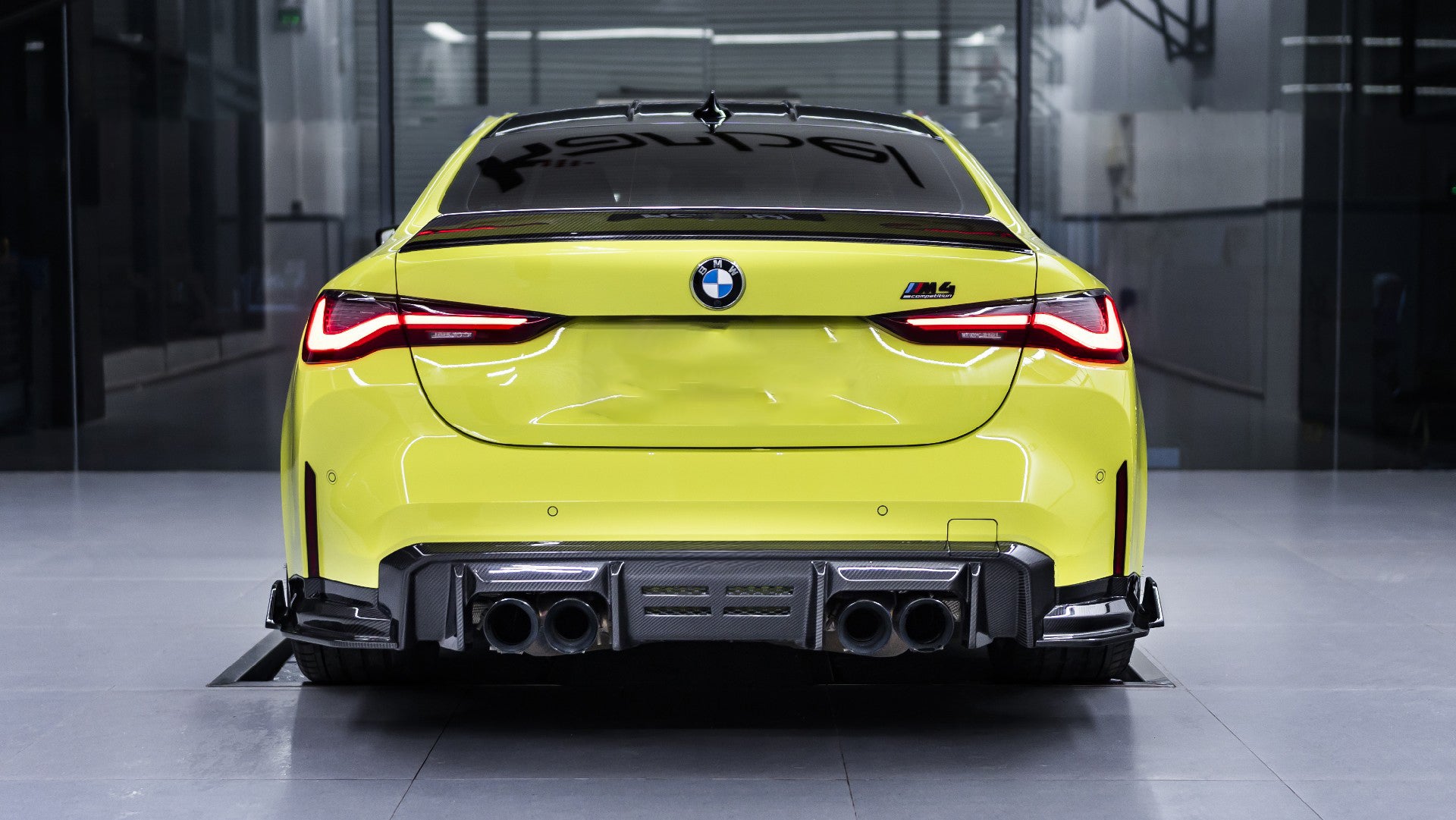 BMW M3/M4 G80/G81/G82/G83 OEM STYLE DRY CARBON FIBER REAR DIFFUSER FRAME-DARKTRACE DESIGN-DARKTRACE DESIGN