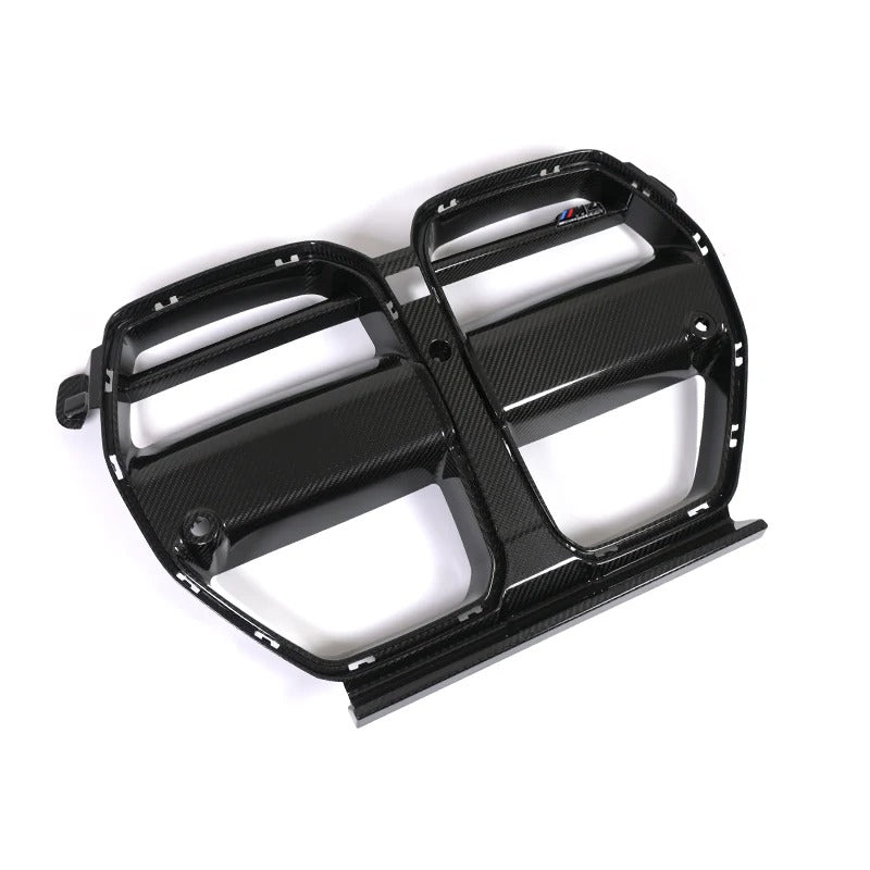 BMW M3/M4 G80/G81/G82/G83 ONE-PIECE V STYLE DRY CARBON FIBER FRONT GRILL-DARKTRACE DESIGN-DARKTRACE DESIGN