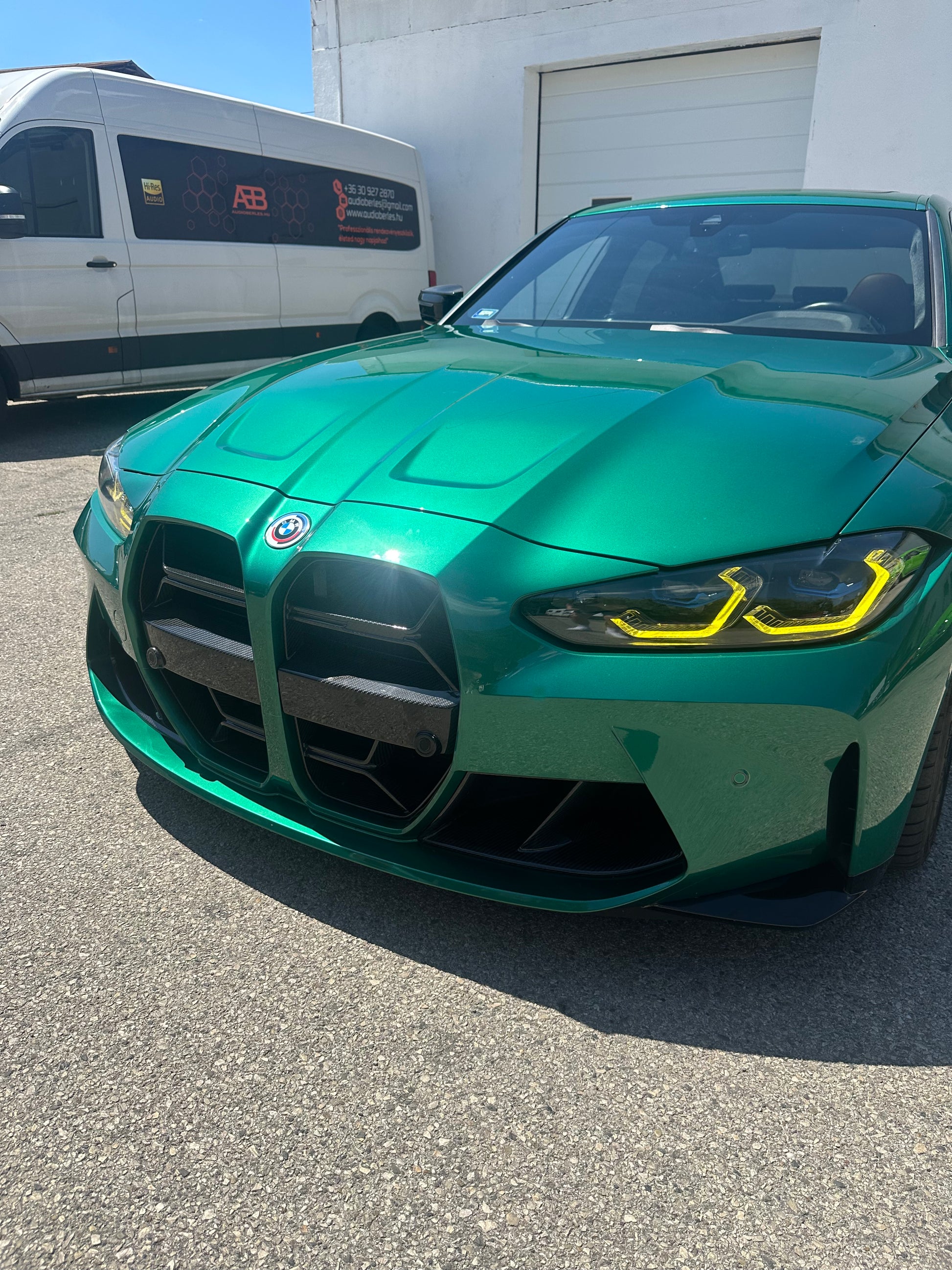 BMW M3/M4 G80/G81/G82/G83 (PRE-LCI) YELLOW DAYTIME RUNNING LIGHTS (DRLs)-DARKTRACE DESIGN-DARKTRACE DESIGN