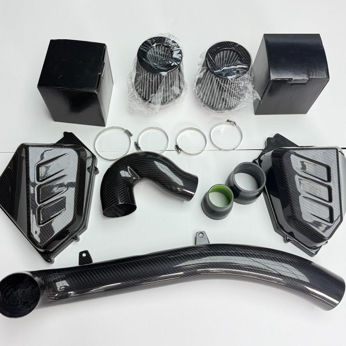 BMW M3/M4 G80/G81/G82/G83 SILICONE FRONT MOUNT INTAKES-DARKTRACE DESIGN-DARKTRACE DESIGN