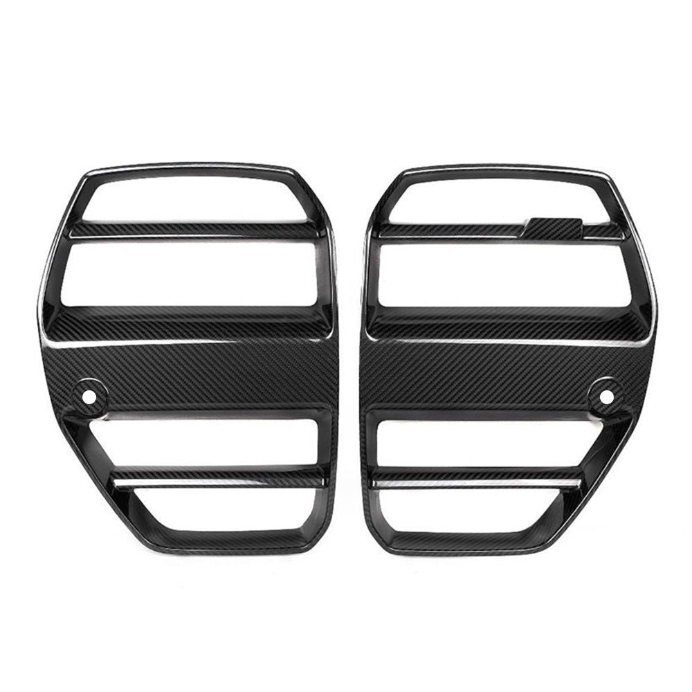 BMW M3/M4 G80/G81/G82/G83 ST STYLE DRY CARBON FIBER FRONT GRILL-DARKTRACE DESIGN-DARKTRACE DESIGN