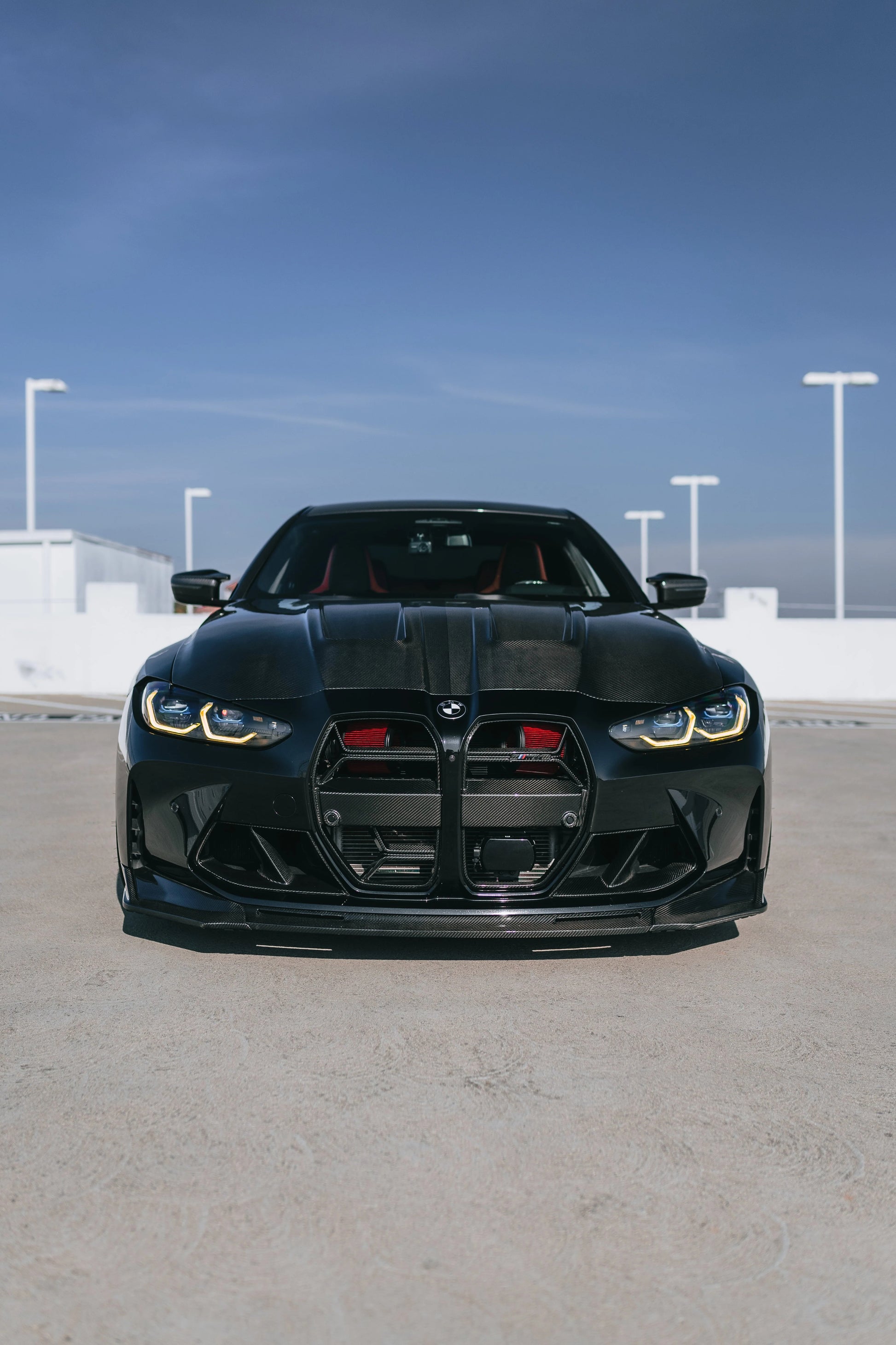 BMW M3/M4 G80/G81/G82/G83 V STYLE DRY CARBON FIBER FRONT LIP-DARKTRACE DESIGN-DARKTRACE DESIGN