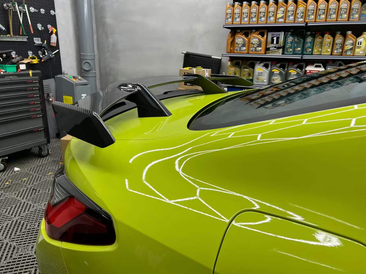 BMW M3/M4 G80/G82 MP STYLE DRY CARBON FIBER REAR WING-DARKTRACE DESIGN-DARKTRACE DESIGN