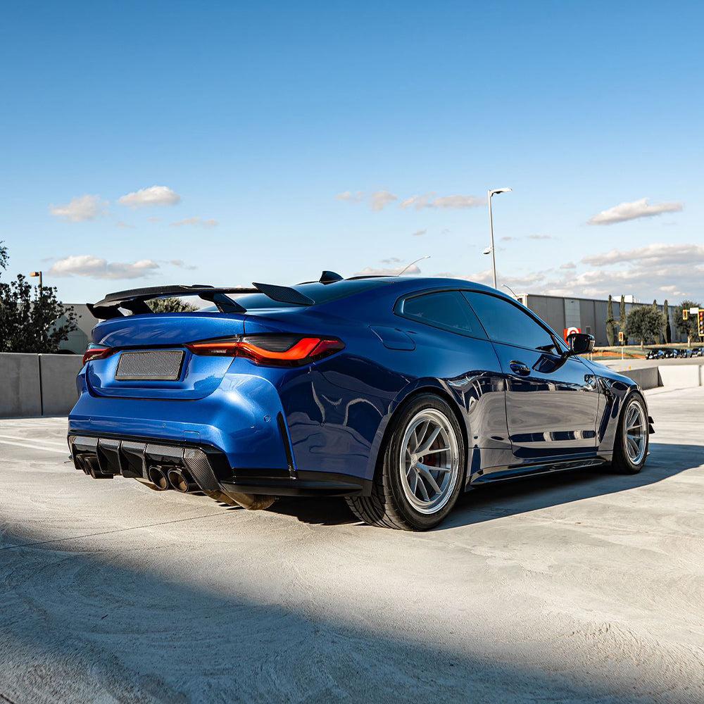 BMW M3/M4 G80/G82 MP STYLE DRY CARBON FIBER REAR WING-DARKTRACE DESIGN-DARKTRACE DESIGN