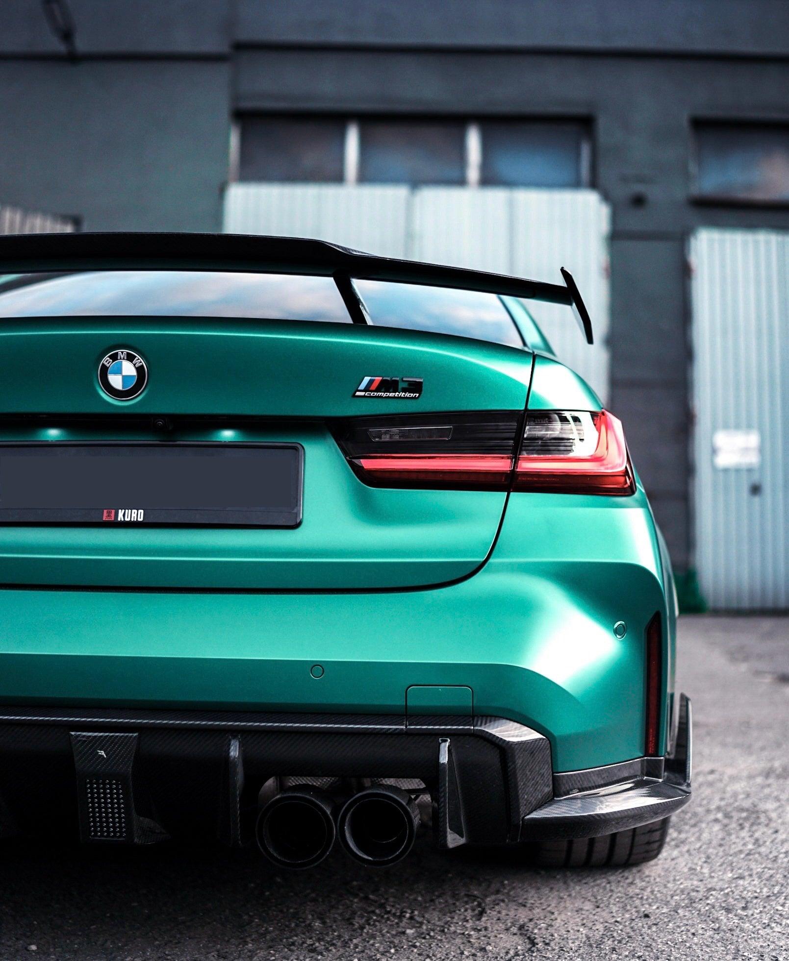 BMW M3/M4 G80/G82 MP STYLE DRY CARBON FIBER REAR WING-DARKTRACE DESIGN-DARKTRACE DESIGN