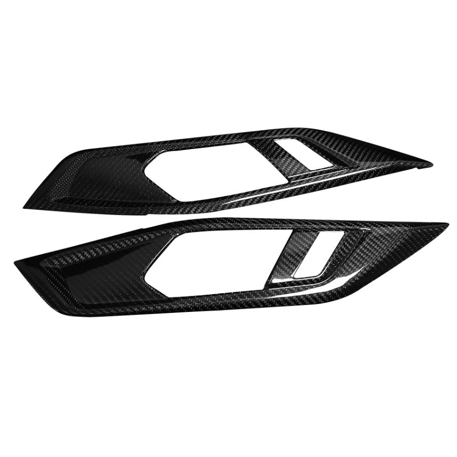 BMW M4 G82/G83 DRY CARBON FIBER DOOR OPENER COVERS-DARKTRACE DESIGN-DARKTRACE DESIGN