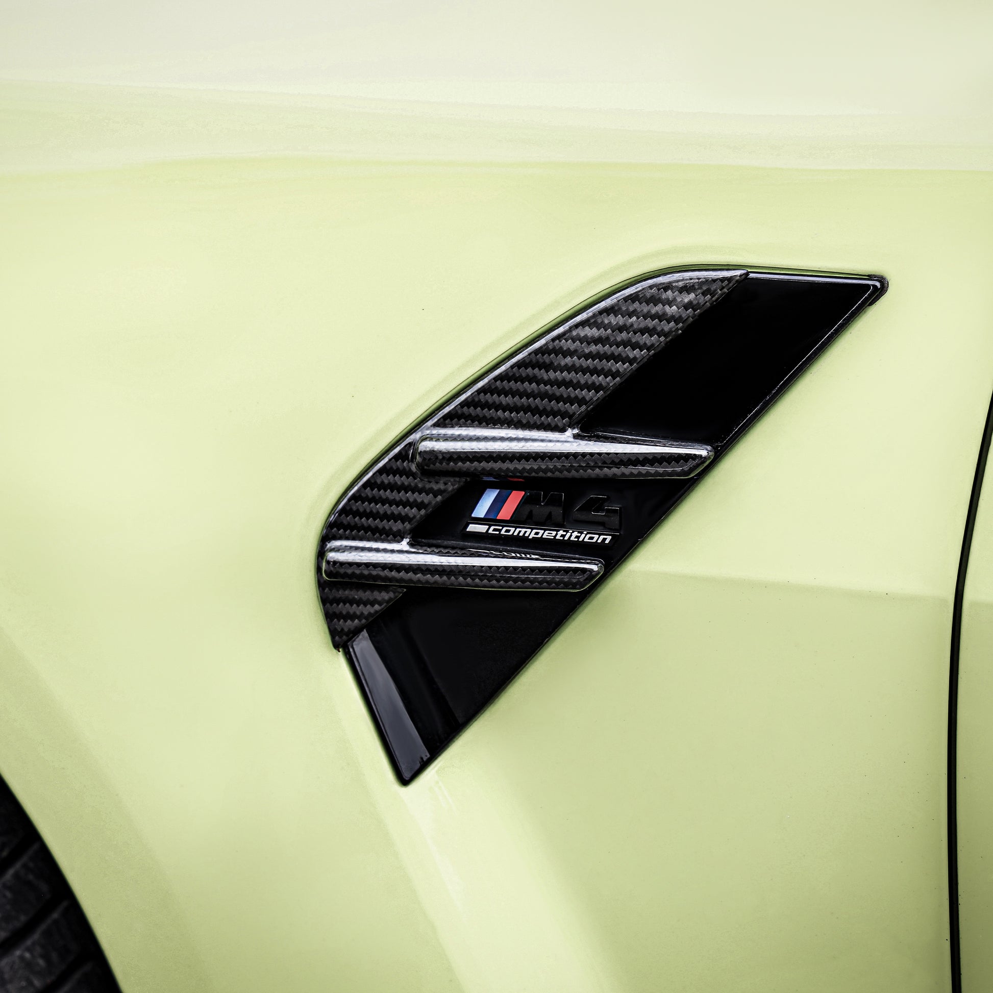 BMW M4 G82/G83 DRY CARBON FIBER FENDER AIR KNIVES-DARKTRACE DESIGN-DARKTRACE DESIGN